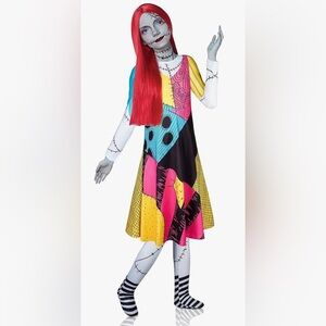 Sally The Nightmare Before Christmas one piece Halloween costume girls 6/7